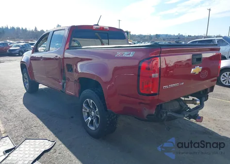 2018 Chevrolet Colorado Z71 из США, поврежденный, VIN 1GCGTDEN1J1116661